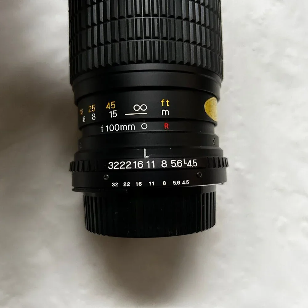 OSAWA Mark II 100mm 200mm F4.5 Pre owned in Box w/hood MF